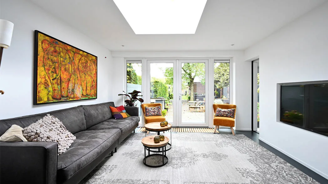 Aanbouw woonkamer